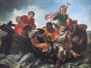 Den helige Clemens martyrskap, altartavla