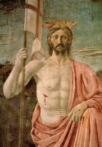 Kristus uppstånden (muralmålning) av Piero della Francesca