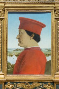 Porträtt av hertigen av Urbino, Federico da Montefeltro