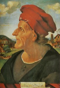 Porträtt av Francesco Giamberti da Sangallo av Piero di Cosimo