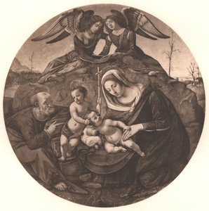 Den heliga familjen av Piero di Cosimo