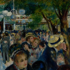Galette Kvarnboll av Pierre-Auguste Renoir