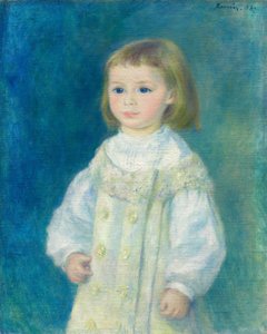 Lucie Berard (barn i vitt) av Pierre-Auguste Renoir