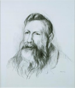 Porträtt av Rodin