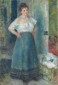 Tvätterskan av Pierre-Auguste Renoir