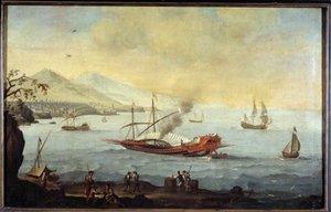 Ett pentry i Marseilles hamn av Pierre (school of) Puget