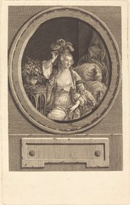 Roxelane av Pierre Adrien Le Beau after Jean Demosthene Dugourc