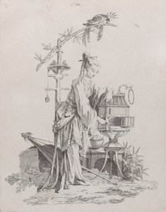 Air, från The Four Elements, 1738-49.