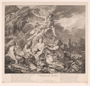 Bacchus födelse Naissance de Bacchus (titel på objekt)