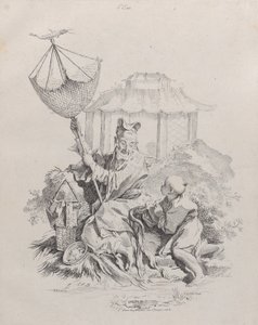 Vatten, från De fyra elementen, 1738-49.