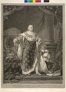 Kung av Frankrike Ludvig XVIII av Pierre Audouin