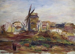 En väderkvarn av Pierre-Auguste Renoir