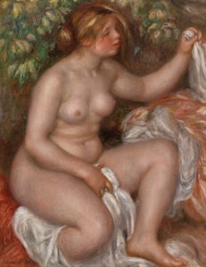 Efter badet av Pierre Auguste Renoir