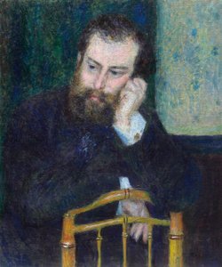 Alfred Sisley av Pierre Auguste Renoir