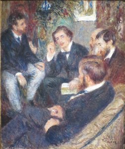I Renoirs hem, rue St. Georges av Pierre Auguste Renoir