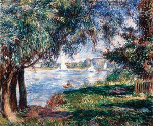 Bougival, 1888. av Pierre Auguste Renoir