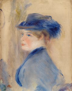 Byst av en kvinna (Buste de femme) av Pierre Auguste Renoir