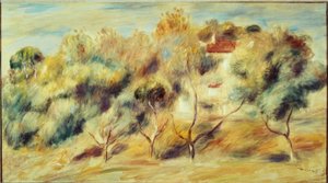 Cagnes av Pierre Auguste Renoir