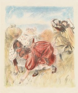 Kinder spielen Ball, 1900 von Pierre Auguste Renoir