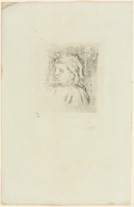 Claude Renoir vände tre fjärdedelar till vänster av Pierre-Auguste Renoir