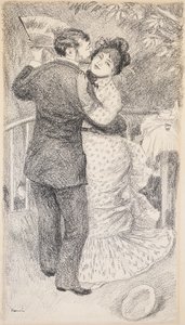Landsbygdsdans, 1883 av Pierre Auguste Renoir