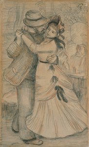 Landsbygdsdans, 1883 av Pierre Auguste Renoir