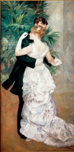 Dans på stan av Pierre Auguste Renoir