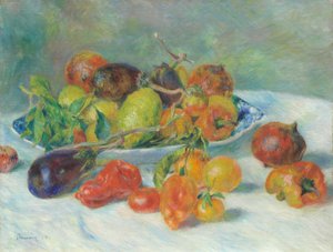 Frukter av Midi, 1881. av Pierre Auguste Renoir