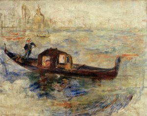 Gondol i Venedig av Pierre Auguste Renoir