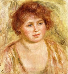 Chef för en kvinna, 1919 av Pierre Auguste Renoir
