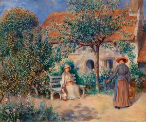 I Bretagne av Pierre-Auguste Renoir