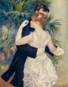 Dans i staden av Pierre Auguste Renoir