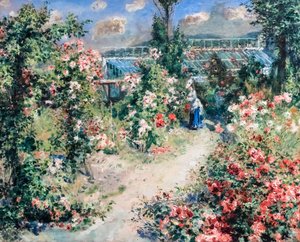 La Serre, ca 1876 (olja på duk)