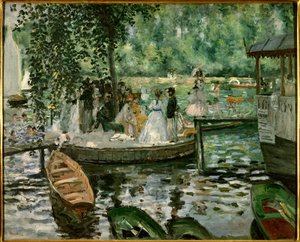 Grodan Målning av Pierre Auguste Renoir (1841-1919) 1869 Stockholm, Nationalmuseum av Pierre Auguste Renoir