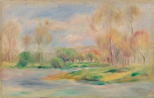 Landskap av Pierre-Auguste Renoir