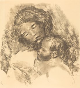 Maternity Maternite, c. 1912. av Pierre Auguste Renoir