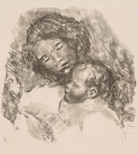 Moderskap, 1912. av Pierre Auguste Renoir