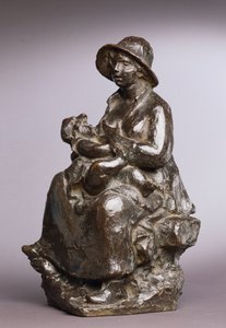 moderskap av Pierre Auguste Renoir