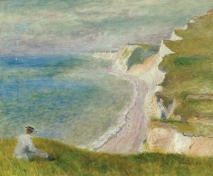 På klippan av Pierre-Auguste Renoir