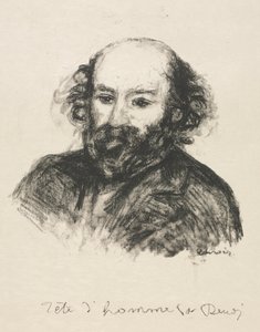 Paul Cézanne, ca. 1902. av Pierre-Auguste Renoir