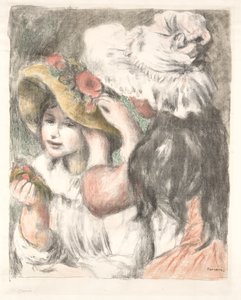 Fäst hatten av Pierre Auguste Renoir