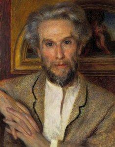 Porträtt av Chocquet av Pierre Auguste Renoir