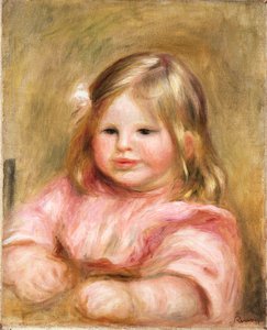 Porträtt av Coco, c.1903-04 av Pierre Auguste Renoir