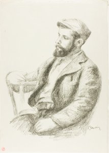 Porträtt av Louis Valtat av Pierre-Auguste Renoir