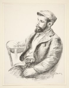 Porträtt av Louis Valtat av Pierre Auguste Renoir