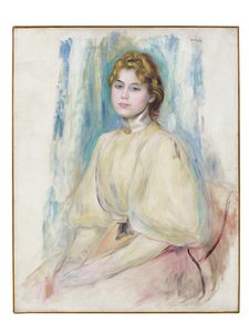 Porträtt av Mademoiselle Yvonne Lerolle, ca 1894 av Pierre Auguste Renoir