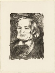 Porträtt av Richard Wagner av Pierre-Auguste Renoir