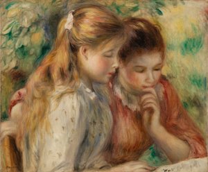 Läsning (La Lecture) av Pierre-Auguste Renoir