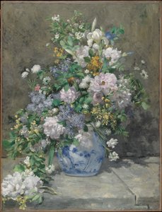 Vårbukett, 1866 av Pierre Auguste Renoir