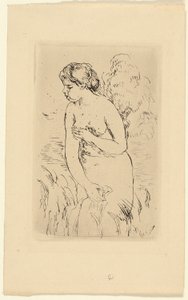 Stående Badare av Pierre Auguste Renoir